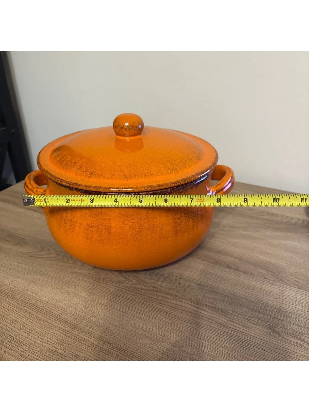 De Silva Terracotta 8” casserole dish w/ lid Made in Italy
